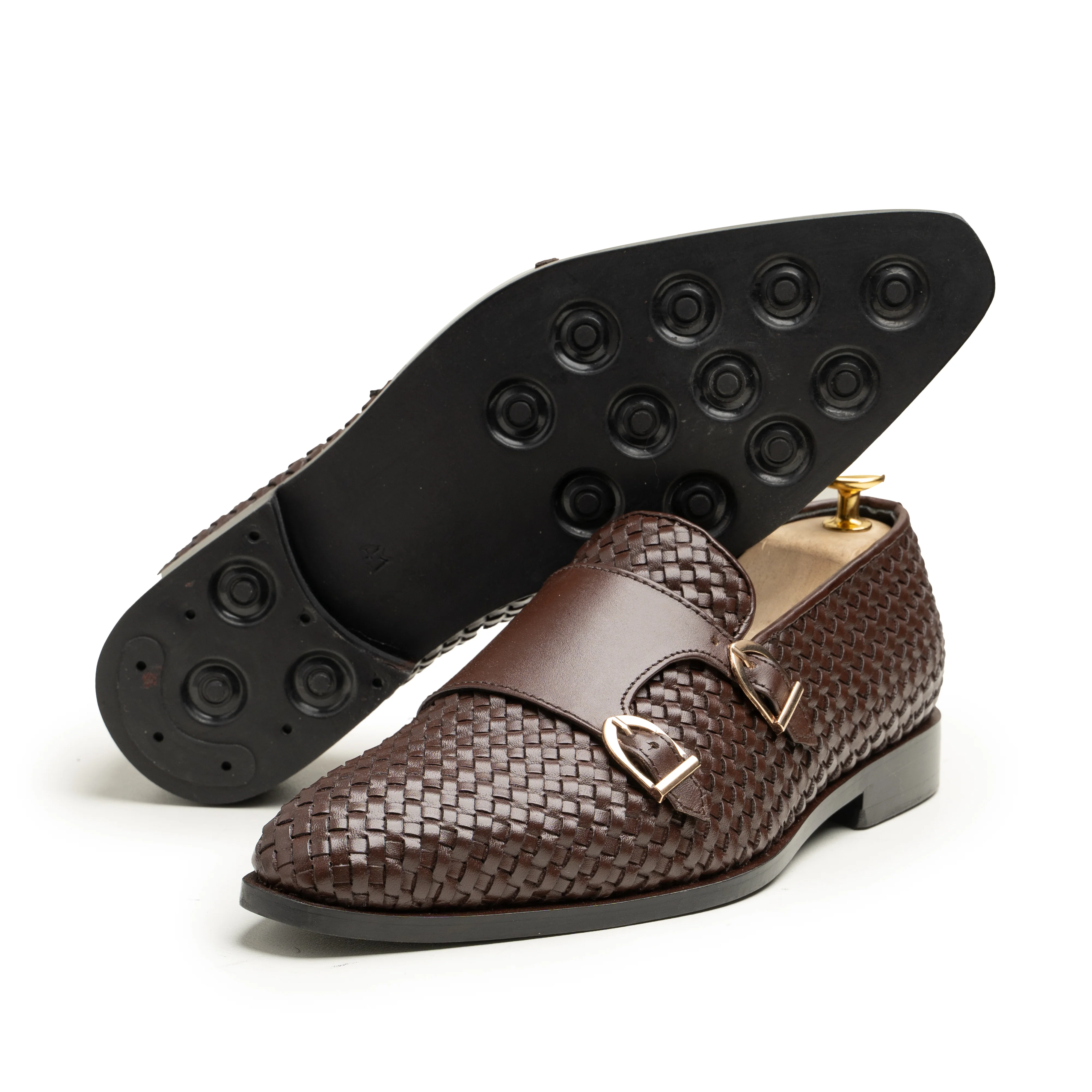 Monk-Knitting Brown - Image 3